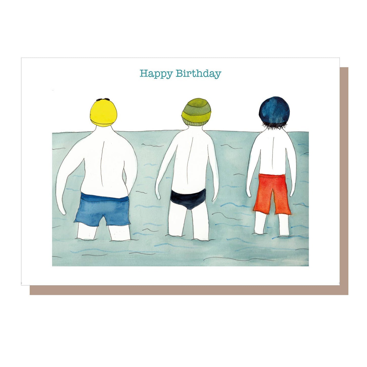 Happy Birthday (Sea Swimming Men)