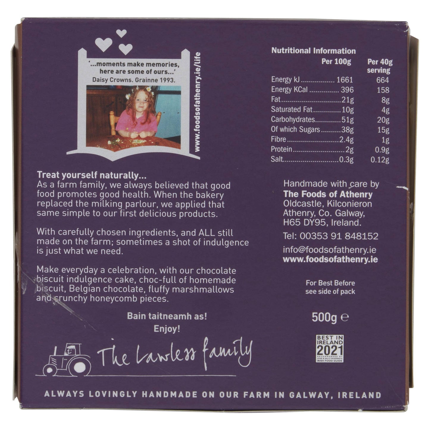 Chocolate Indulgence Biscuit Cake