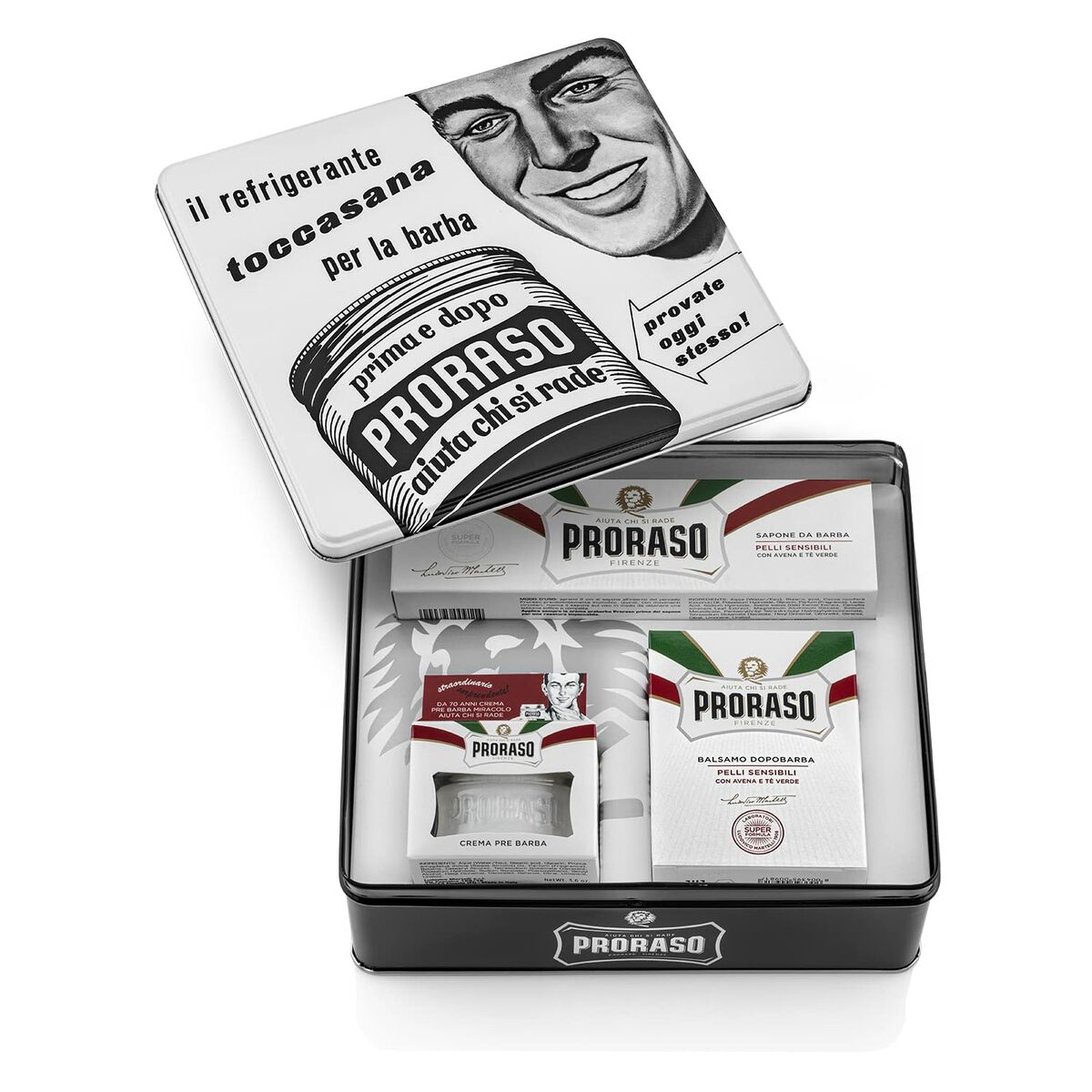Pelli Sensibli 3 Pieces Shaving Set
