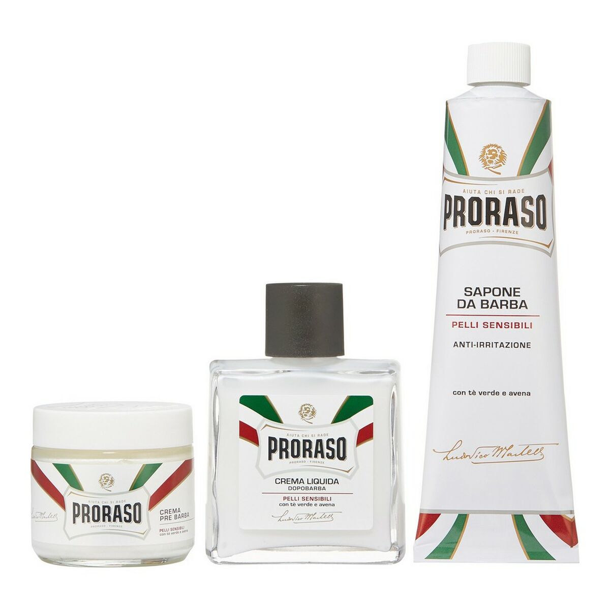 Pelli Sensibli 3 Pieces Shaving Set