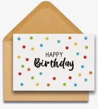 Small Happy Birthday Card