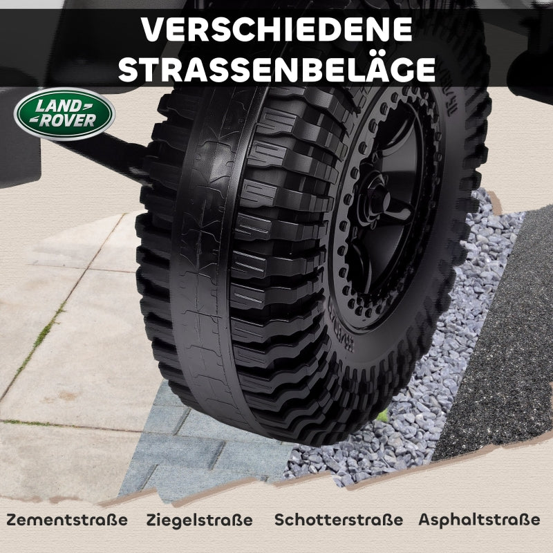 AIYAPLAY Children's Electric Car: Land Rover Defender
