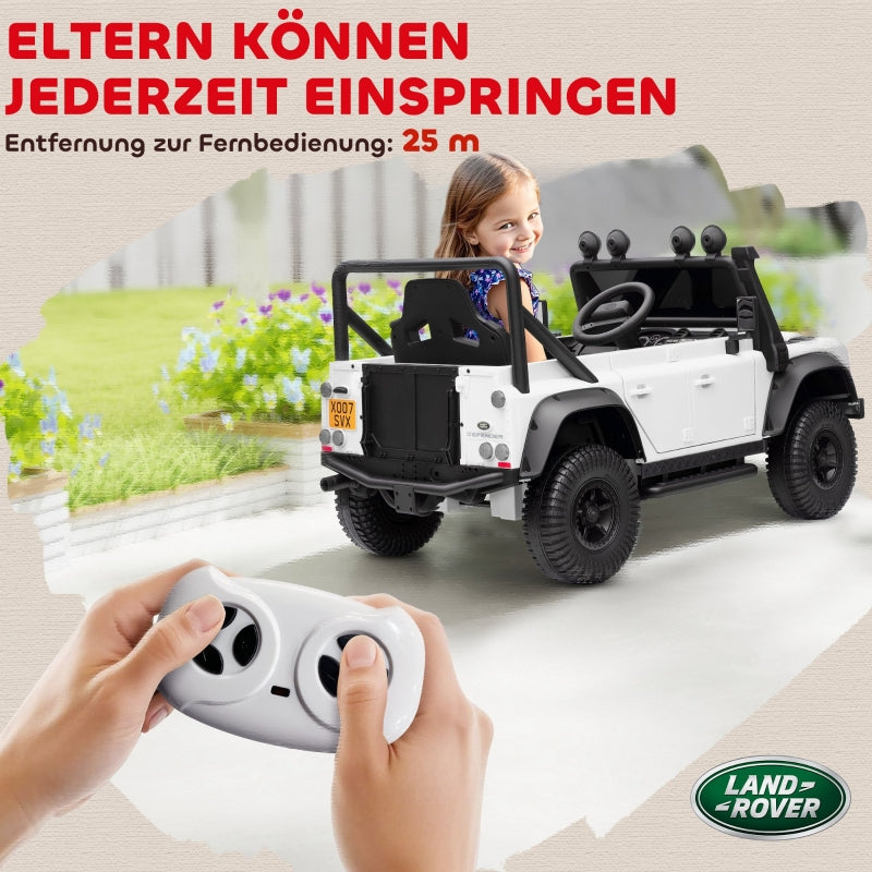 AIYAPLAY Children's Electric Car: Land Rover Defender