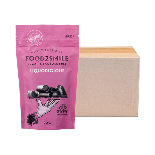 Sugar free licorice | Liquoricious 8x90 gram