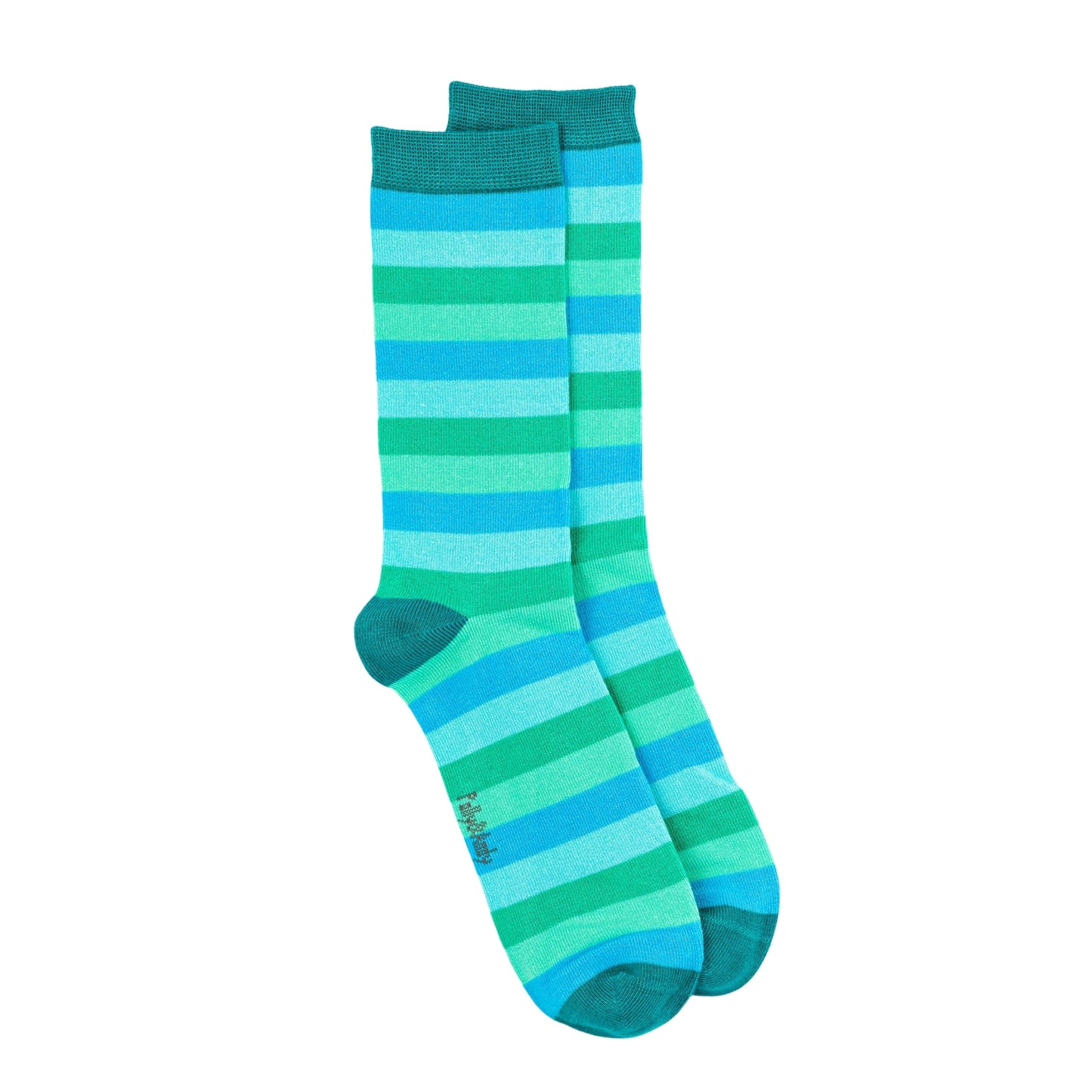 Soft Top - Bamboo Ocean Stripe Seamless Sock