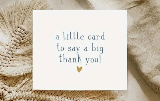 Thank You Card