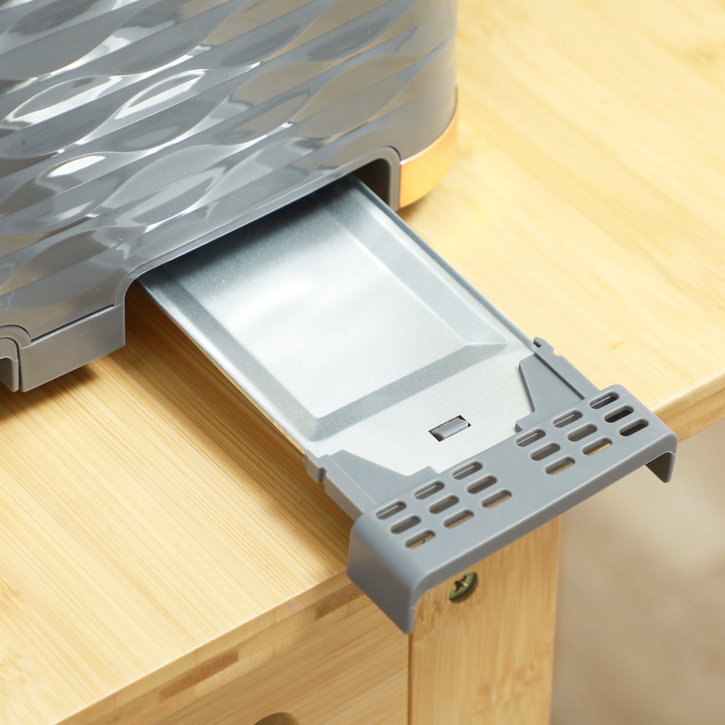 Breakfast Set: Kettle and Toaster-  Grey