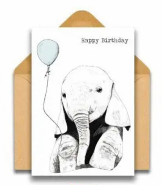 Small Happy Birthday Card