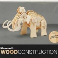 3D Wooden Construction: Mammoth