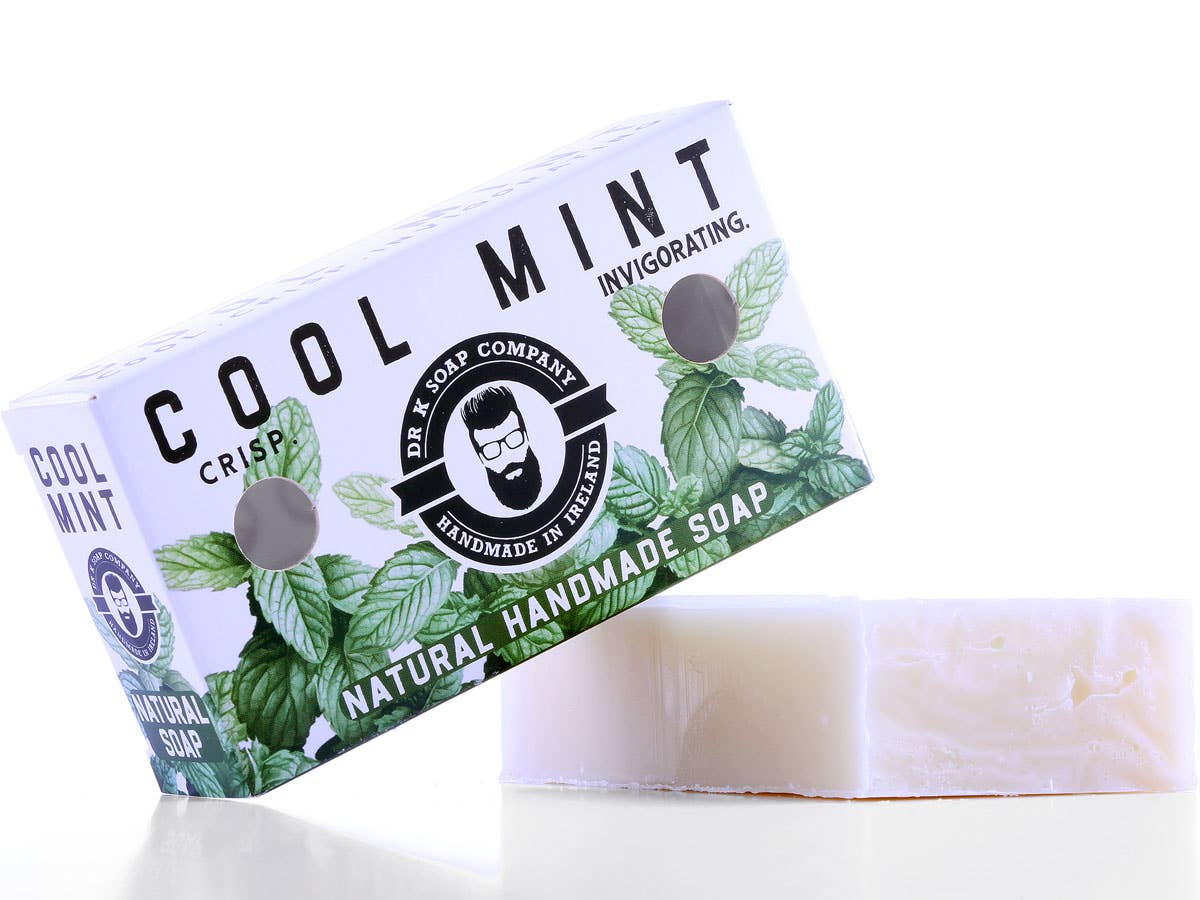 Dr K's Irish Handmade Soaps, All Natural: Cool Mint