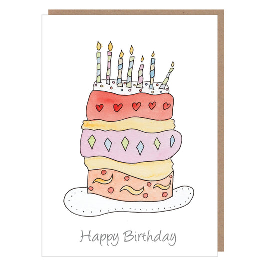 Happy Birthday Card - Blank Inside