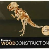 3D Wooden Construction: Dinosaur