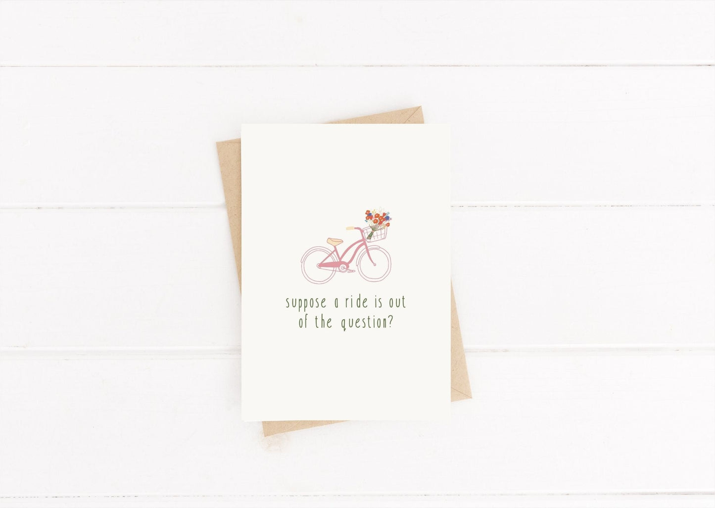 Suppose a Ride is out of the question