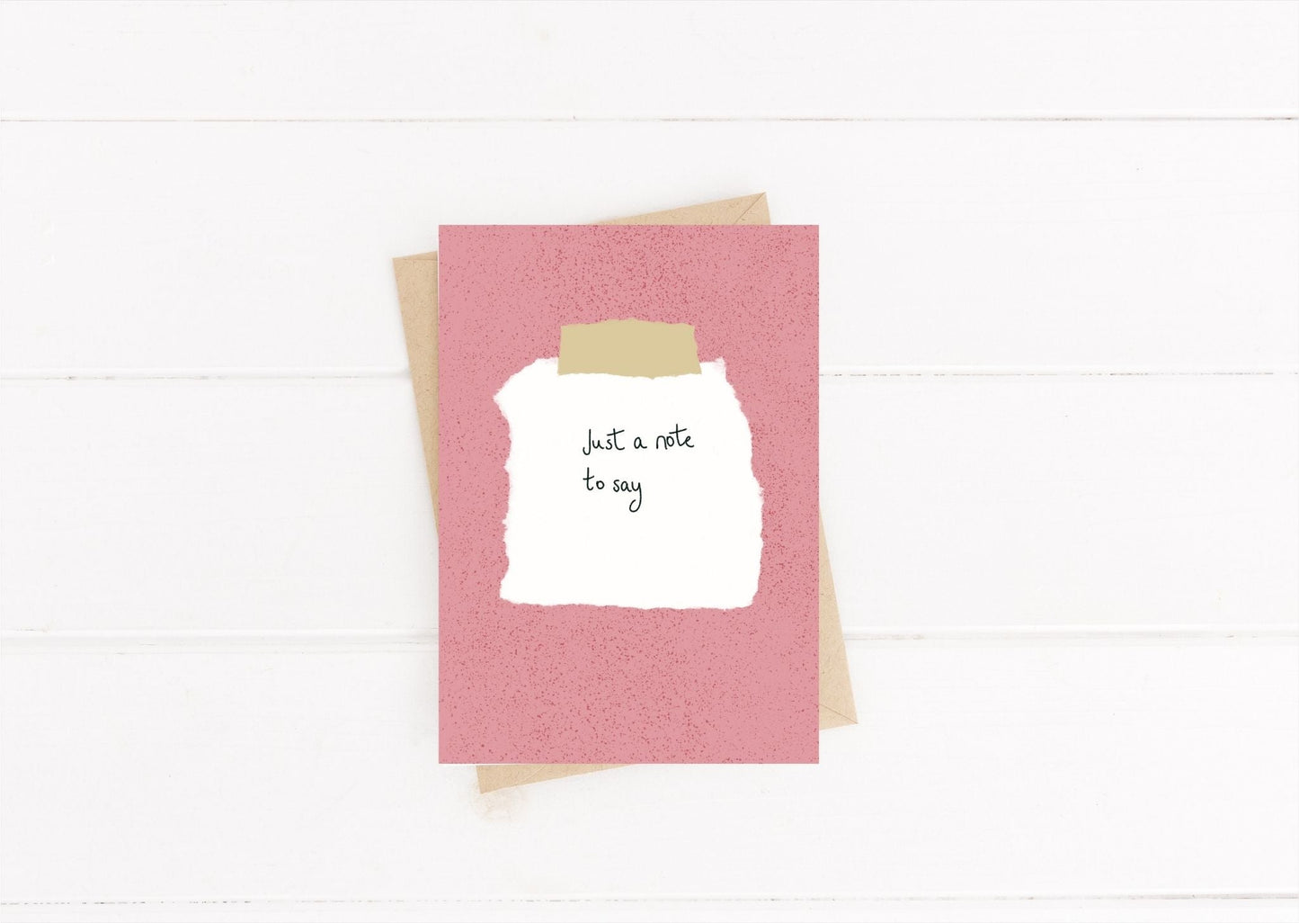 Just a Note...