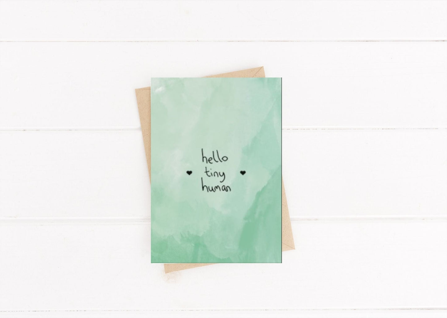 Hello tiny human Green