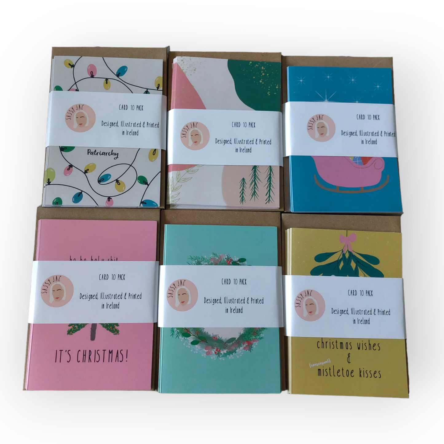 Sassy Christmas Card Packs