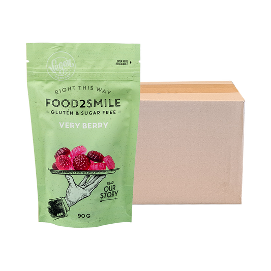 Sugar-free candy berry flavour | Very Berry 8x90 gram