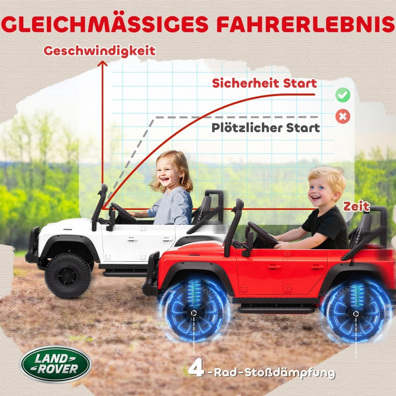 AIYAPLAY Children's Electric Car: Land Rover Defender