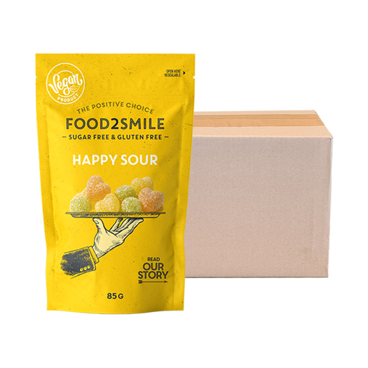 Sugar-free sour candies | Happy Sour 8x85 gram