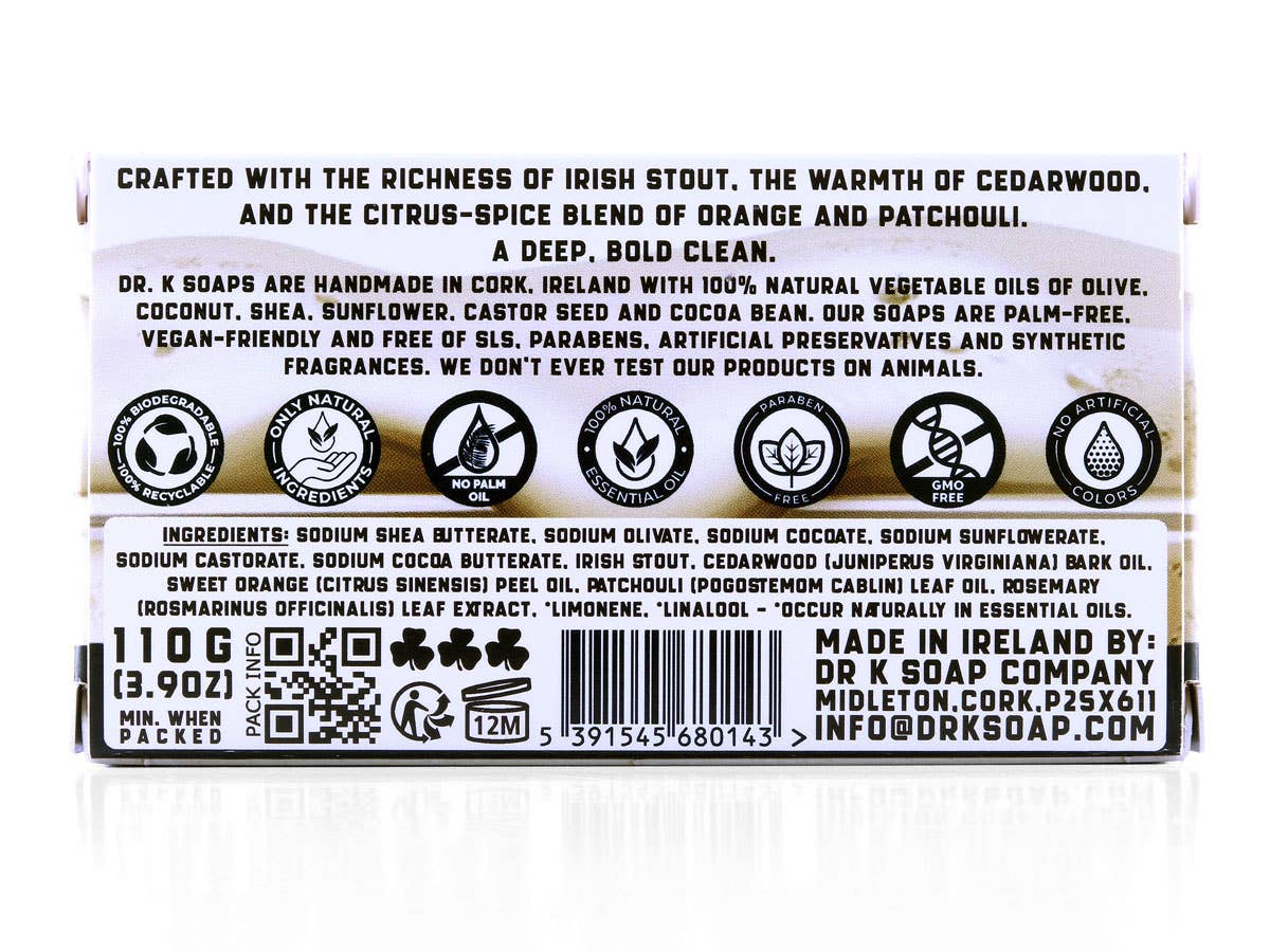 Dr K's Irish Handmade Soaps, All Natural: Cool Mint