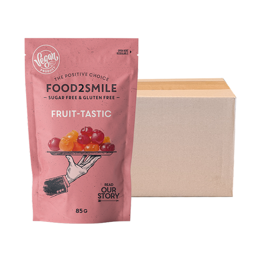 Sugar-free candy with fruit flavour | Fruit-tastic 8x85 gram