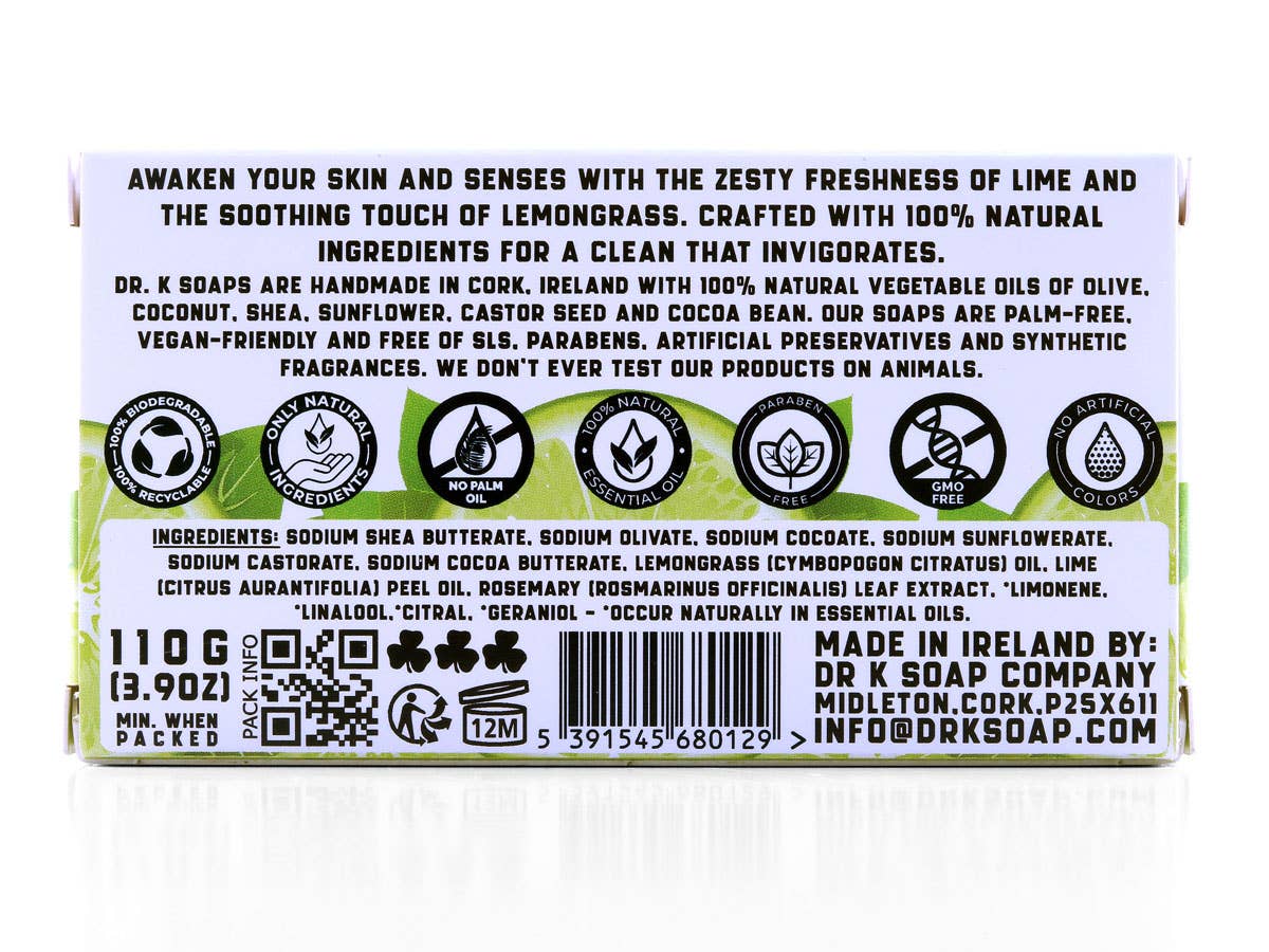 Dr K's Irish Handmade Soaps, All Natural: Cool Mint